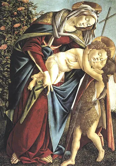 Madonna and Child and the Young St John the Baptist Sandro Botticelli